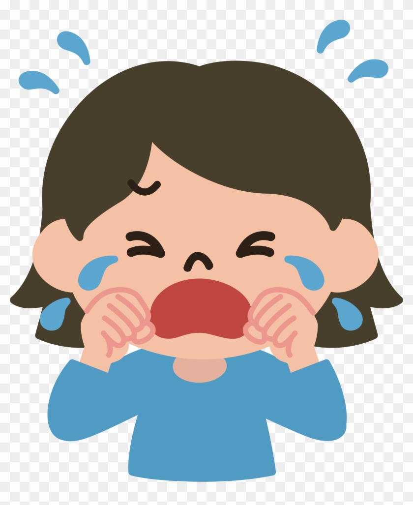 Big Image - Crying Clip Art - Png Download