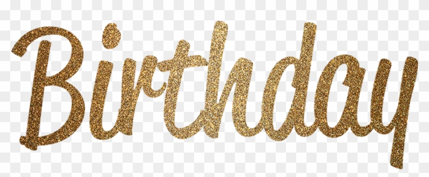 Gold And Glitter - Calligraphy Clipart