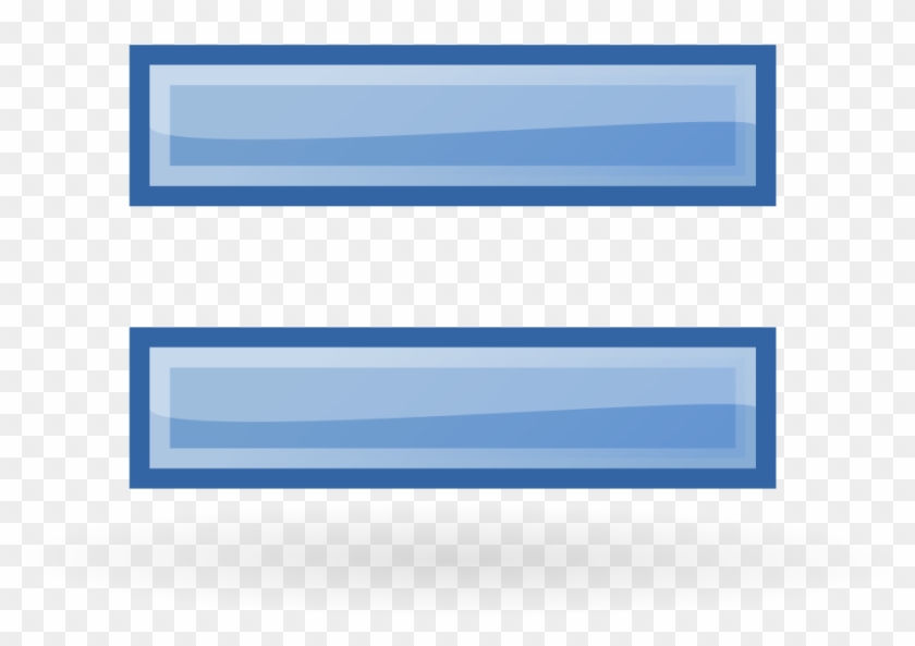 File - Emblem-equal - Svg - Equals Symbol Clipart