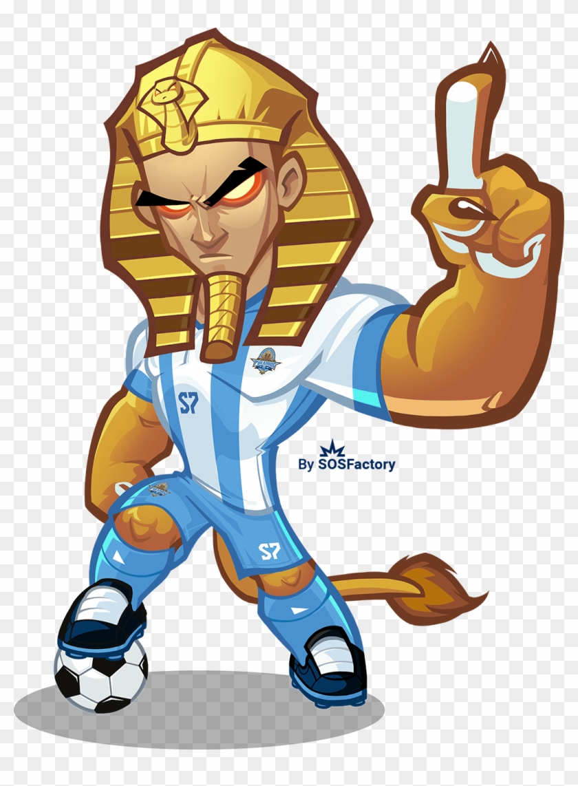 Pyramids Fc Mascot Design - Pyramids Fc Logo Png Clipart