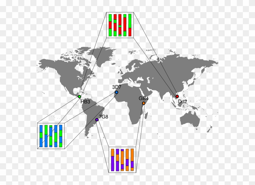 World Map 11 9 21 - Ireland In The World Clipart #2200216