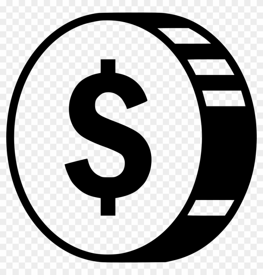 Png File Svg - Black And White Coin Clipart #2200521