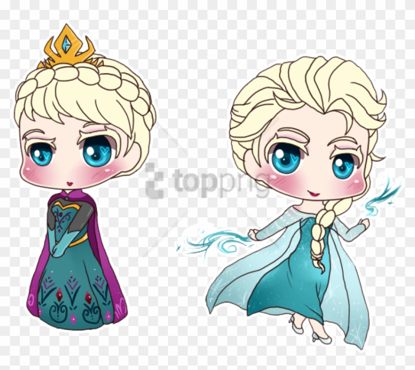 Free Png Download Frozen Png Images Background Png - Elsa And Anna Easy Drawing Clipart #2200703