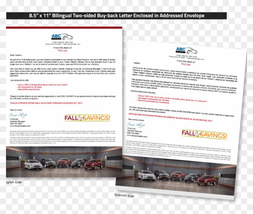 2017 10 Fall Autumn Database Flyer No Pricing Proof - Muscle Car Clipart