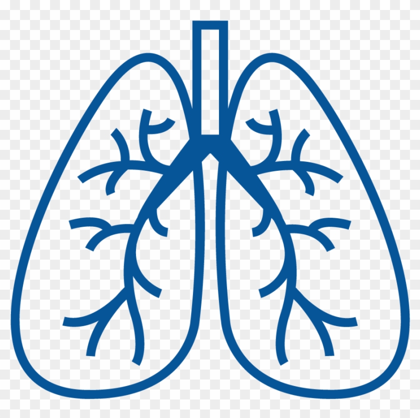 An Under-diagnosed And Expensive Condition - Respiratory System Icon Png Clipart #2201758