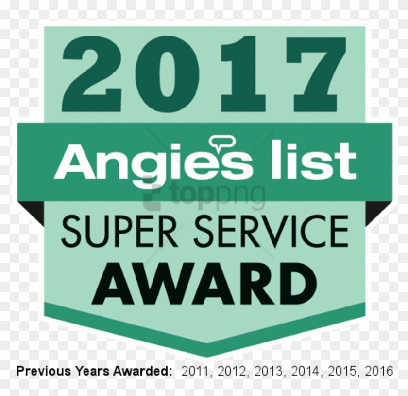 Free Png Angie's List Super Service Award 2018 Png - Angie's List Super Service Award Clipart