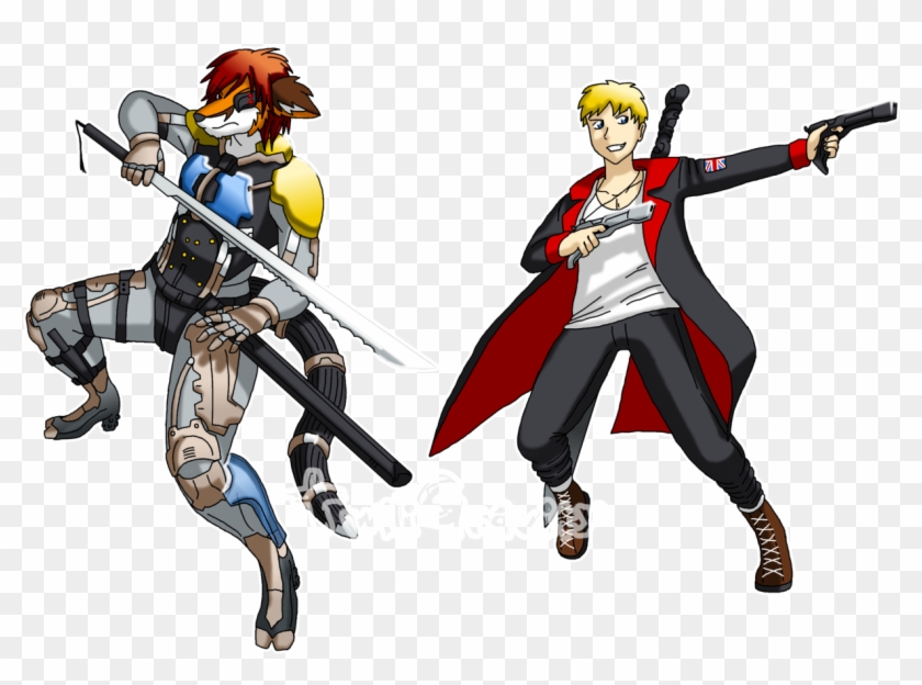 1280 X 963 5 - Raiden And Dante Clipart