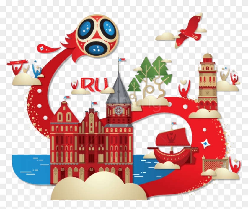 Free Png Download 2018 Fifa World Cup Russia Png Pic - Russia World Cup Png Clipart #2202409