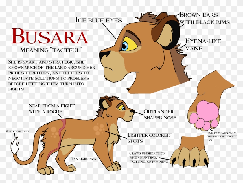 Lioness Clipart Hunting - Lion King Maned Lioness - Png Download