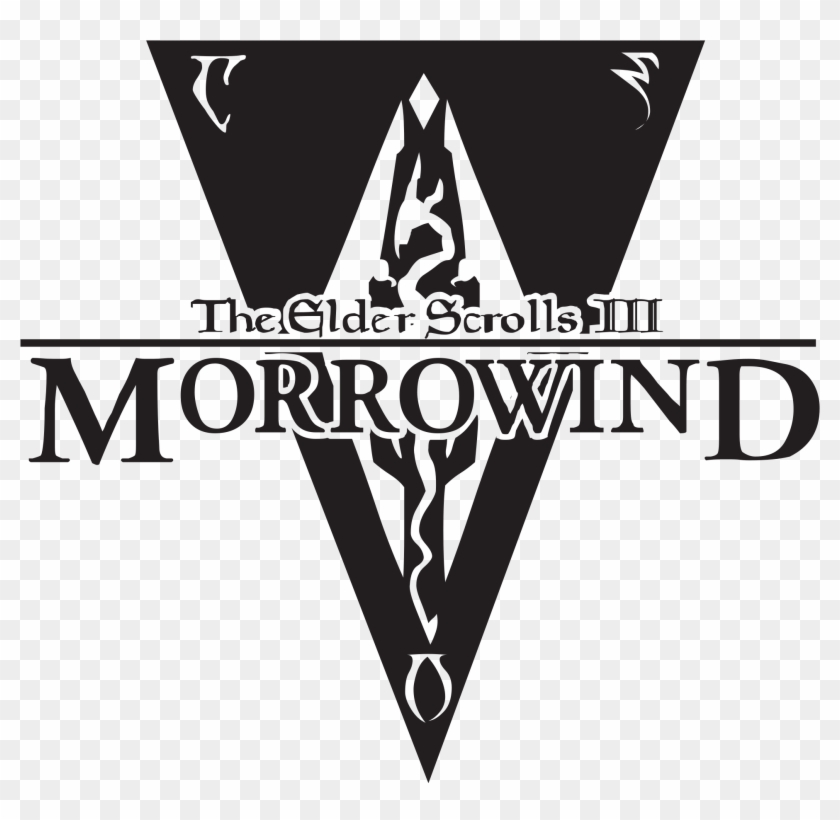 Morrowind Logo, Www - Elder Scrolls Transparent Logos Clipart