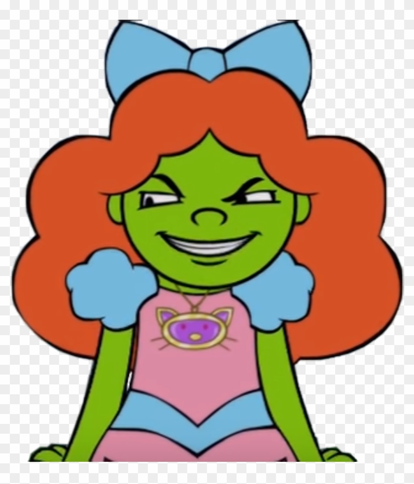 Eileen Overkill The Beloved Birthday Girl Evil Grin - Larryboy: The Cartoon Adventures Clipart