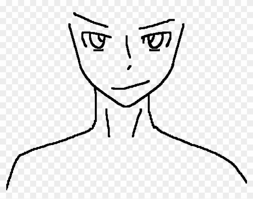 Evil Drawing Face - Evil Base Clipart #2202773