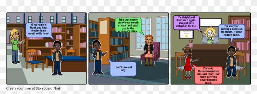 Classroom - Cartoon Clipart