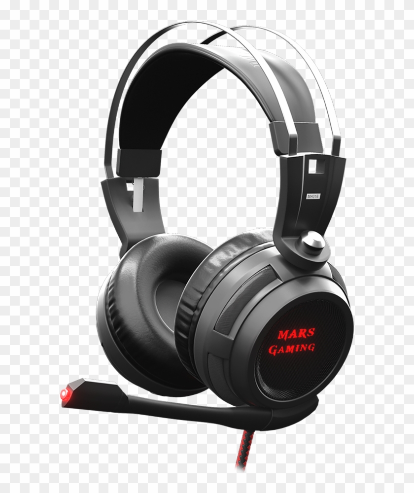 Mh316 Gaming Headphones - Mars Gaming Cascos Clipart #2203214
