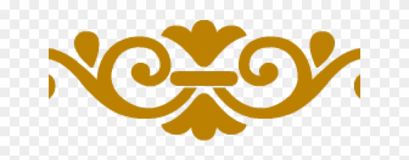 Decorative Golden Line Png Clipart #2203428