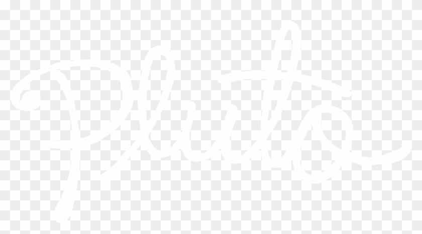 Pluto - Amtrak White Logo Clipart #2203456