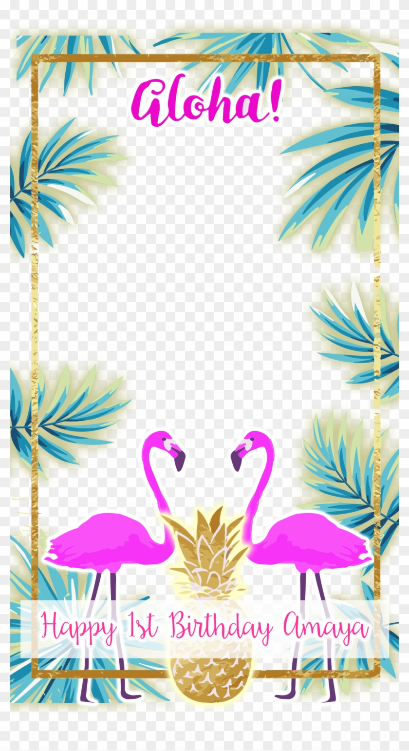 Snapchat Filters - Flamingo Clipart