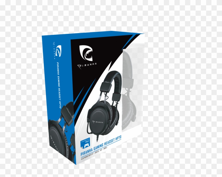 With The Huge 57mm Drivers The Hp70 Gives You One Of - Piranha Gaming Headset Hp40 Clipart