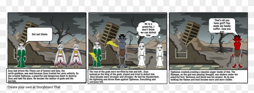 Zeus - Cartoon Clipart