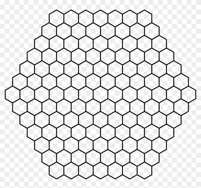 Honey Comb Png - Honeycomb Geometric Clipart