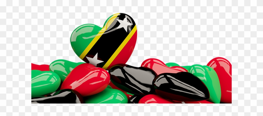 Afghanistan Flag With Heart Clipart