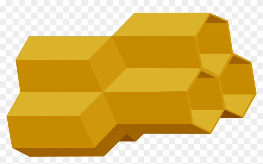 Honeycomb Clipart Honey Comb - Honeycomb 3d - Png Download