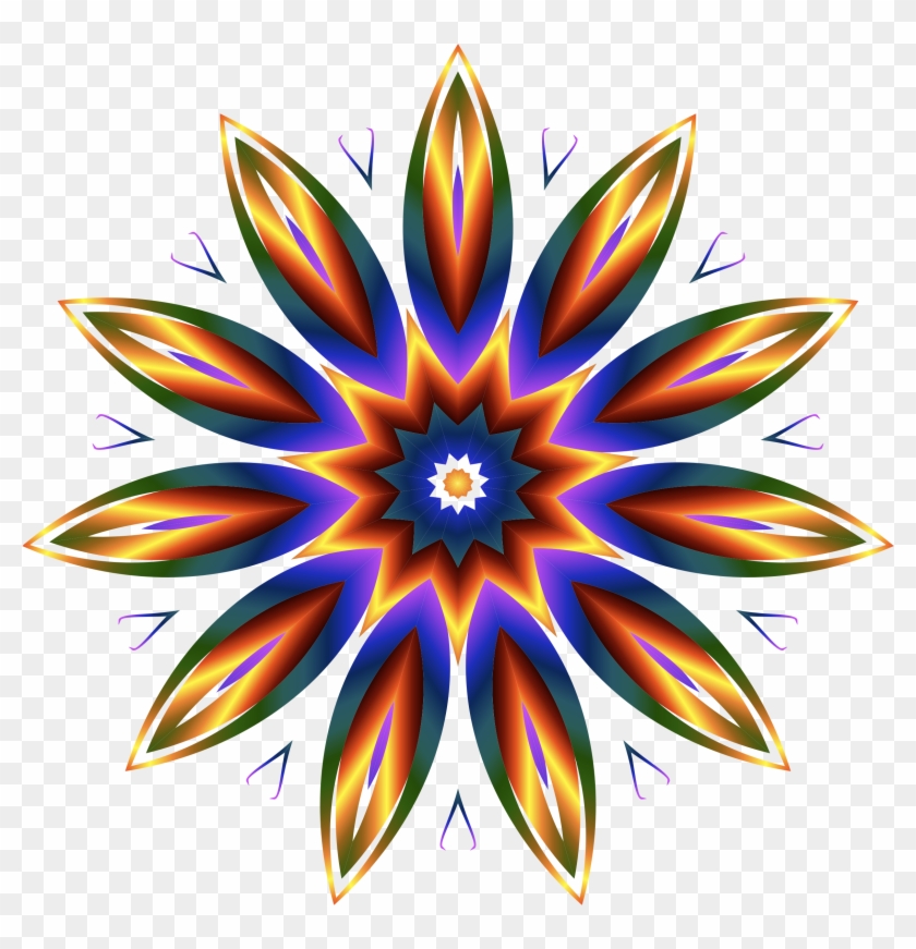 This Free Icons Png Design Of Beautiful Flower - Fractal Art Clipart