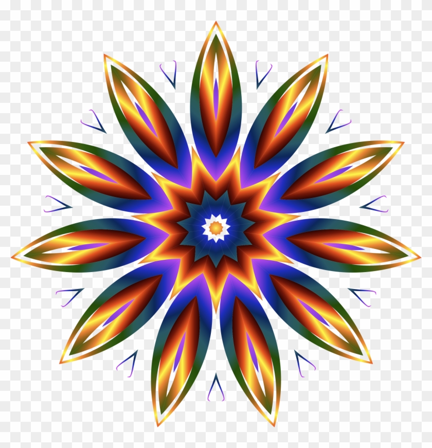 This Free Icons Png Design Of Beautiful Flower - Fractal Art Clipart #2204885