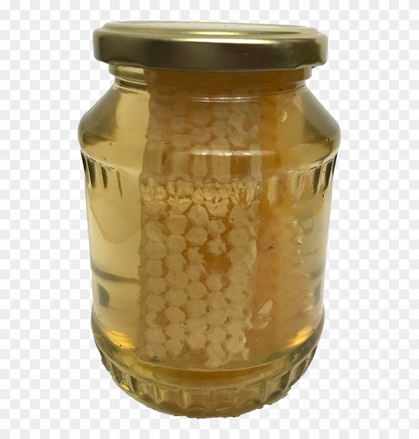 Acacia Honey - Honeycomb In Bottle Clipart #2205064