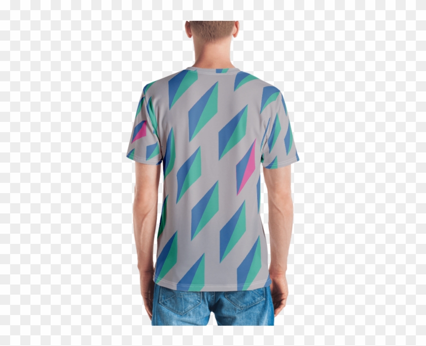 Falling Diamonds Like Snow Men's T-shirt - Piet Mondrian Shirt Clipart #2205285