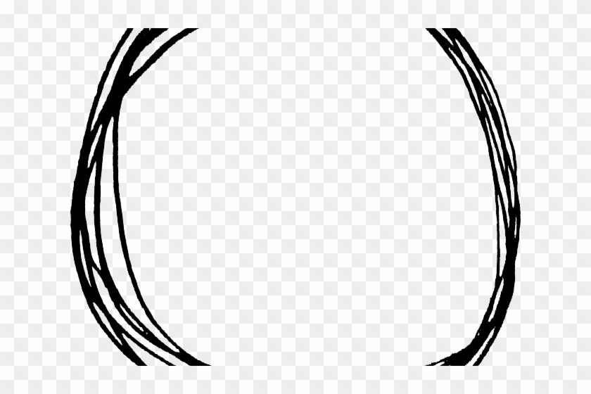 Drawn Circle Png Transparent - Circle Transparent Background Clipart #2205677