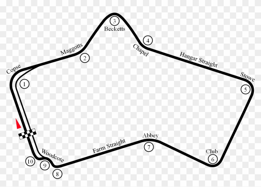 Finish Line Clipart Grand Prix - Line Art - Png Download #2205688