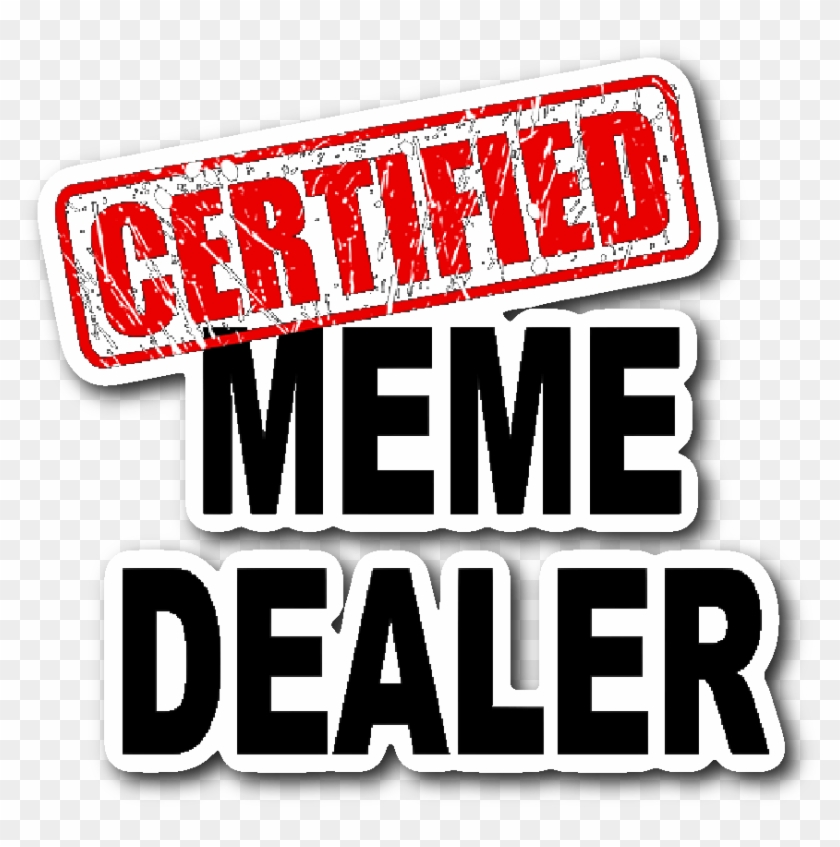 Certified Meme Dealer Sticker - John Lennon Imagine Clipart