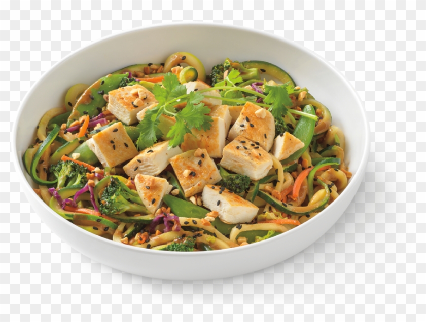 Zucchini Spicy Peanut Saute With Grilled Chicken - Noodles And Company Zucchini Spicy Peanut Saute Clipart #2206771