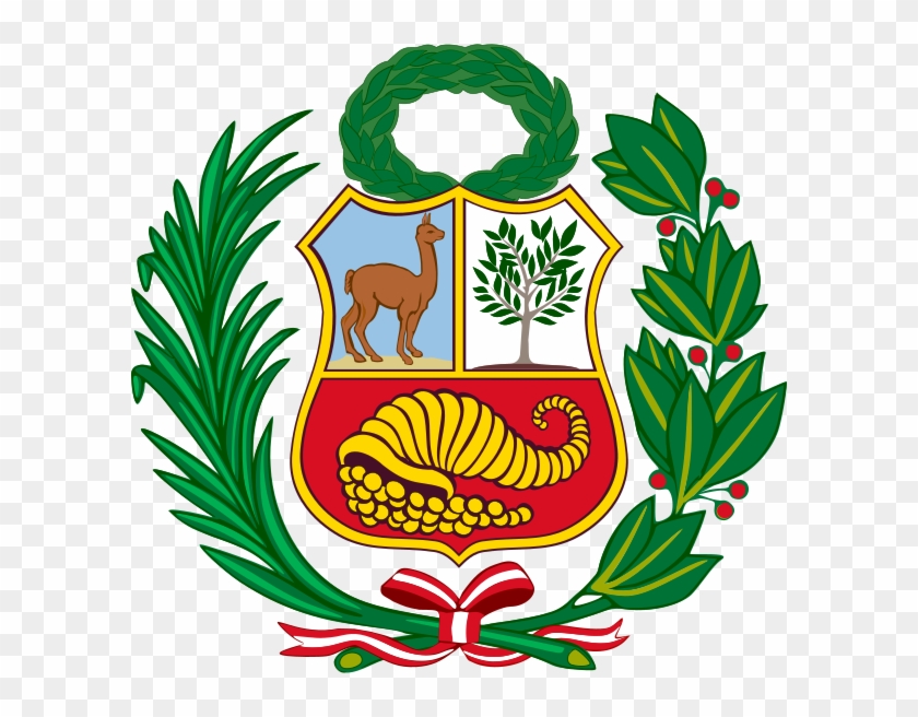 Coat Of Arms Of Peru Alternative Version Clipart #2206917