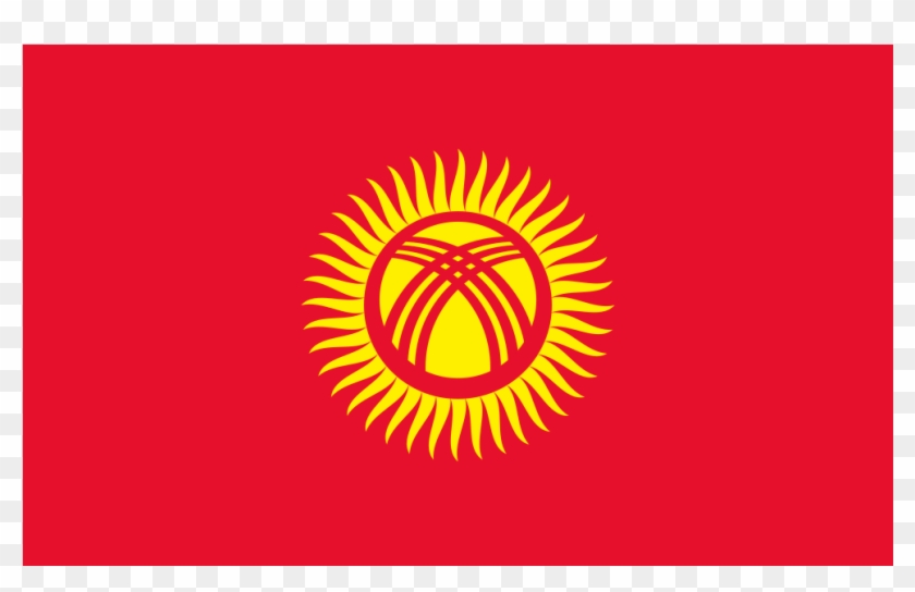 Download Svg Download Png - Kyrgyzstan Flag Clipart #2207036