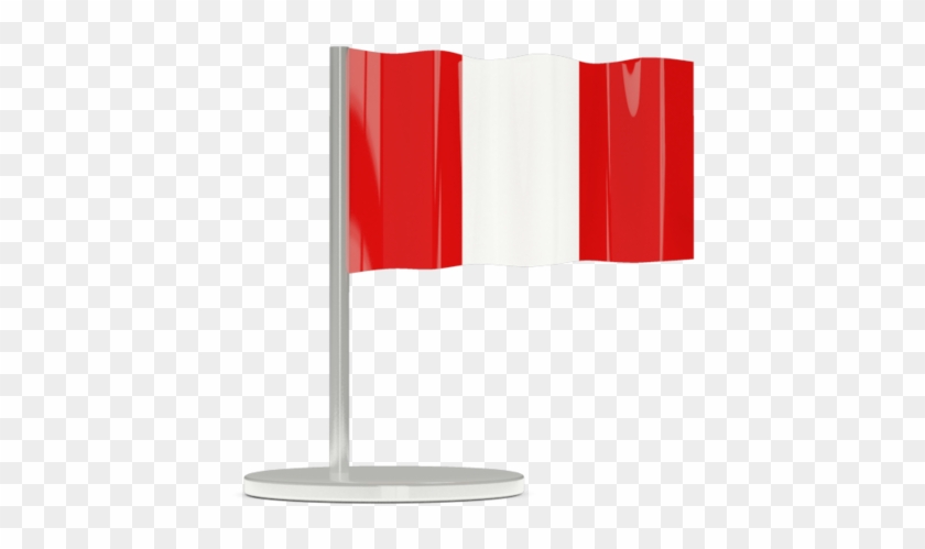 3d National Flag Model Of Peru - Flag Mauritius 3d Icon Clipart