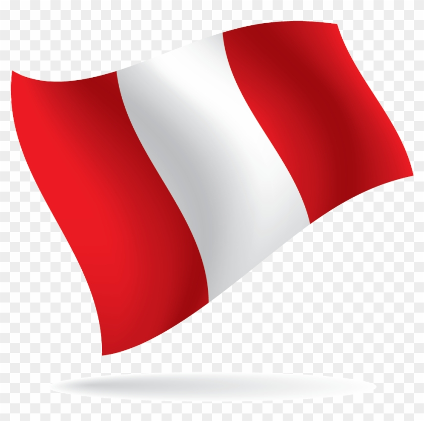 Bandera De Peru Png - Bandera De Peru Animada Png Clipart