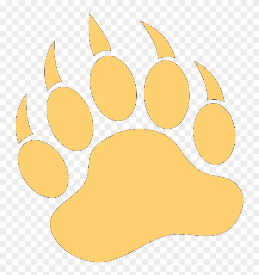 White Bear Paw Clipart