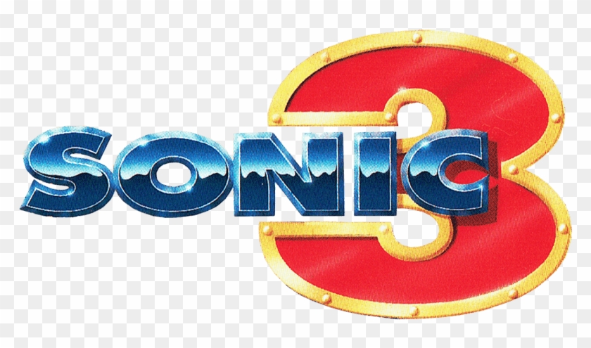 Sonic 3 Eu From The Official Artwork Set For - Sonic The Hedgehog 3 Logo Clipart