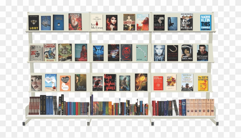 New Book Shelving Display - Shelf Clipart