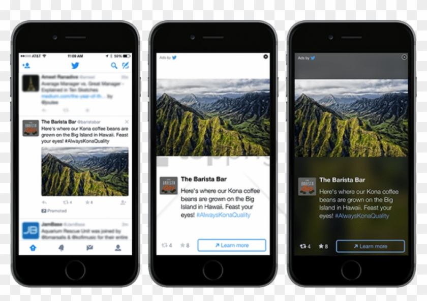 Free Png Download Twitter Audience Platform Example - Twitter Mobile Ads Clipart