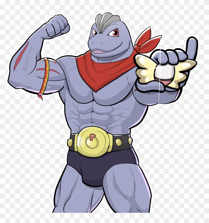 Willg8686 Msp Rt @nanothehedgehog - Machop Pokemon Clipart