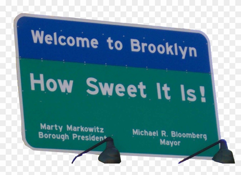 Welcome To Brooklyn Sign Clipart #2208322