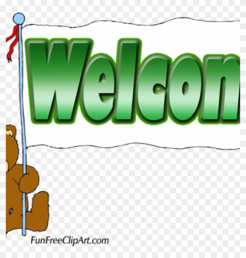 Welcome Sign Clip Art Welcome Clipart Clipart Panda - Illustration - Png Download
