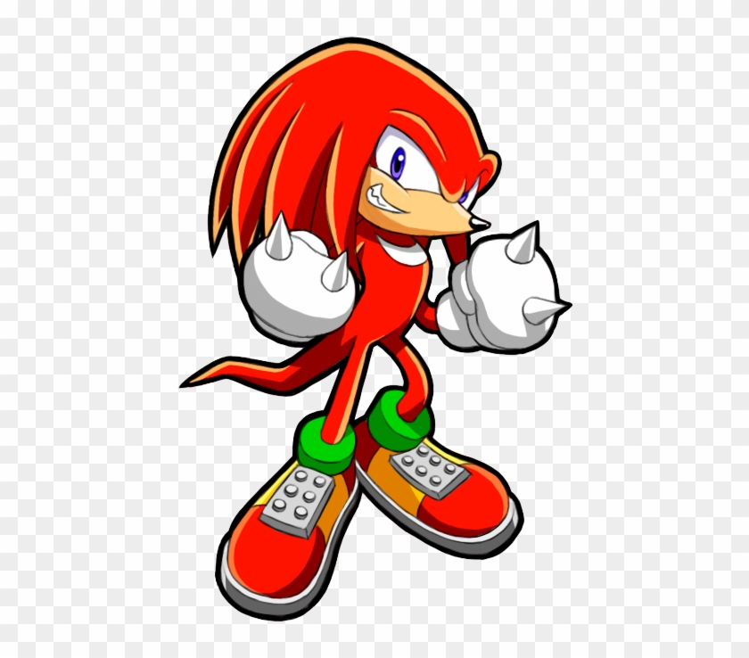 Knuckles The Hedgehog Photo - Knuckles The Echidna Clipart