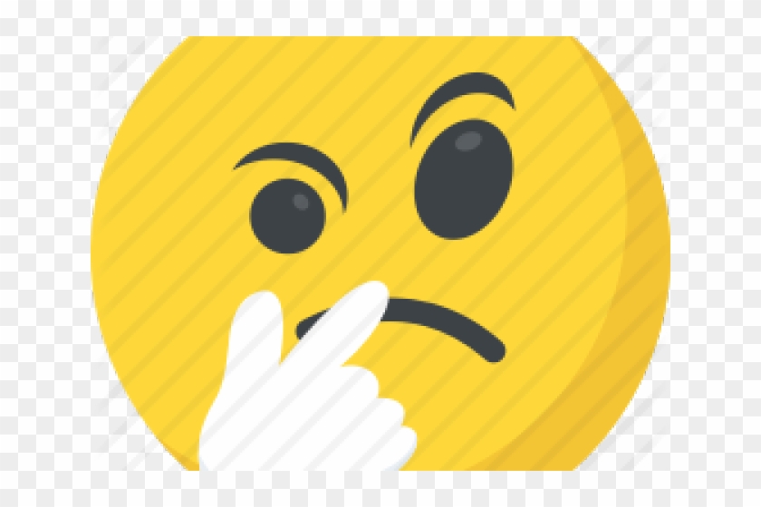 Sad Emoji Clipart Thinking - Custom Thinking Emoji Png Transparent Png #2208919