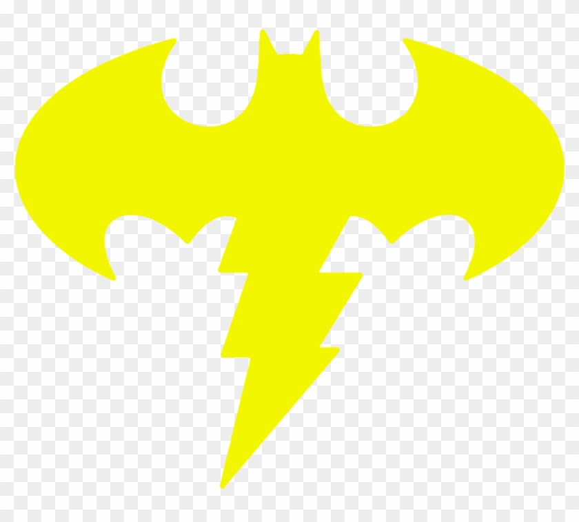 Batman/shazam Logo Test 1 By Kalel7 On Deviant - Cool Lightning Bolt Iphone Clipart