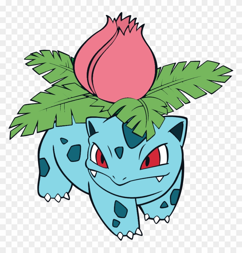 Seed Pokemon When The Flower Bud On Ivysaur's Back - Pokemon Dream World Art Clipart