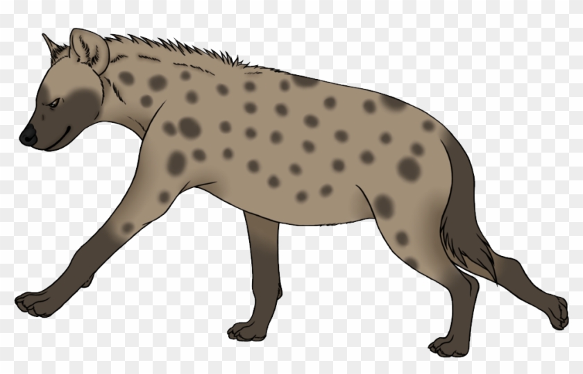 Hyena Png - Spotted Hyena Clipart #2209302